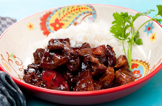 Chicken with chilli and chocolate