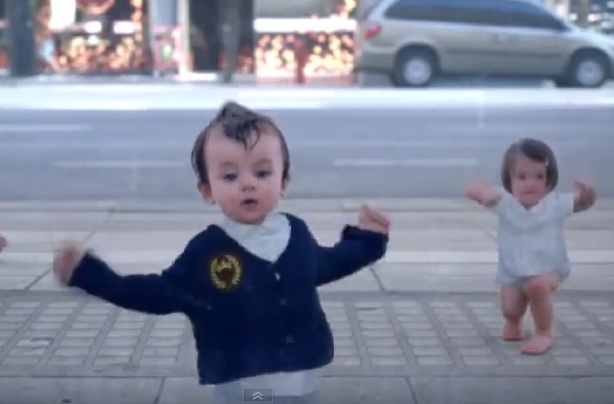 Evian's groundbreaking dancing babies video ad