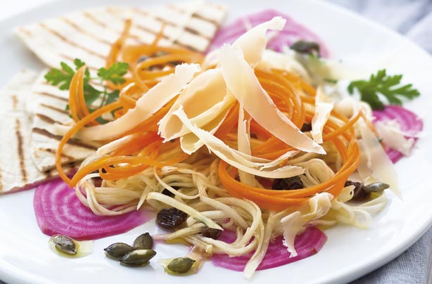 Spring slaw