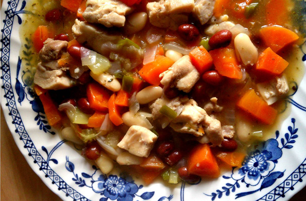 Chicken-and-Bean-Hotpot