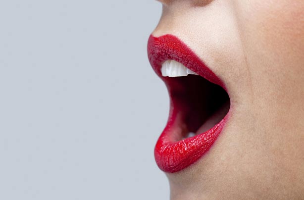 Woman's mouth Woman's mouth