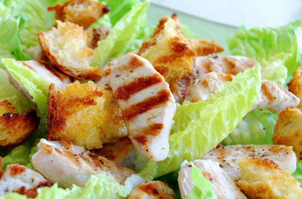 Griddled chicken salad Griddled chicken salad