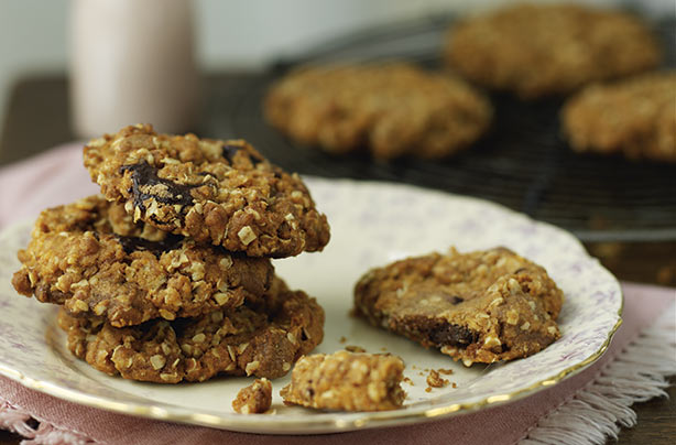 Chocolate oat cookies Chocolate oat cookies