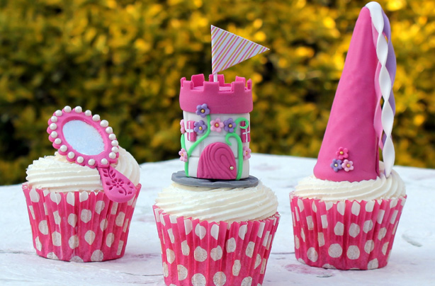 Princess cupcakes Princess cupcakes