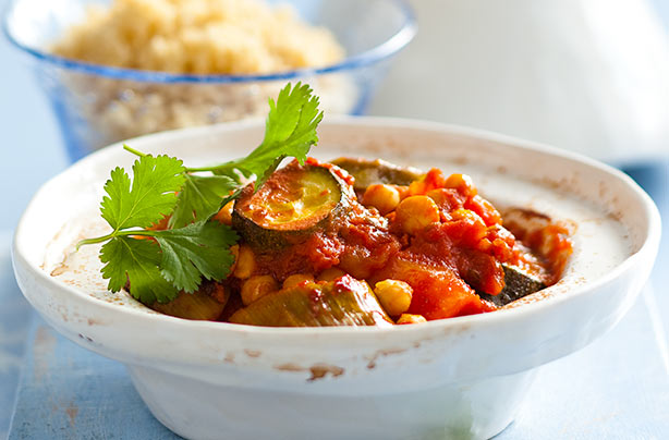 Moroccan root tagine with couscous