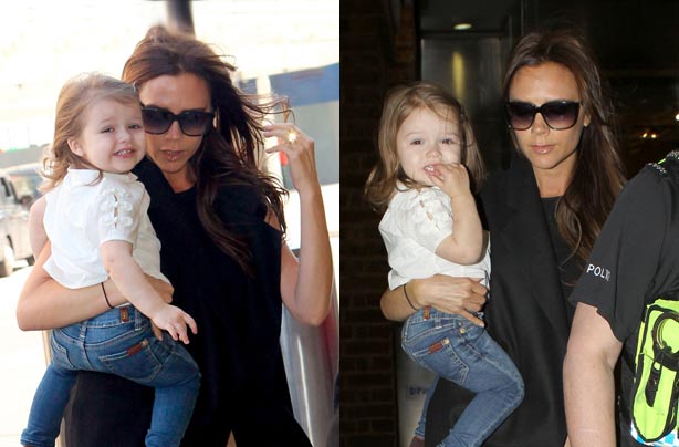 Victoria Beckham and Harper Victoria Beckham and Harper