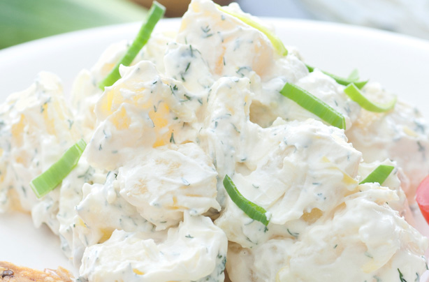 Tzatziki potato salad Tzatziki potato salad