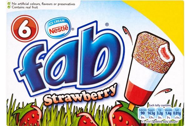 Fab ice lollies Fab ice lollies