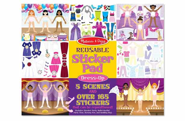 Dress-up sticker pad Dress-up sticker pad