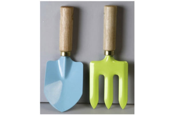 Trowel and spade Trowel and spade