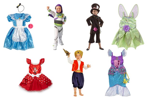 Disney fancy dress costumes