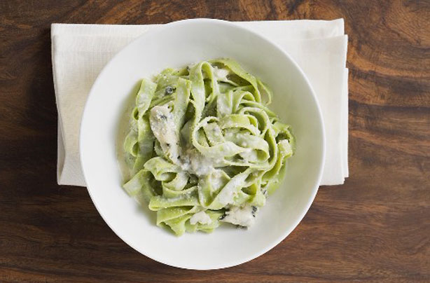 Tagliatelle with gorgonzola