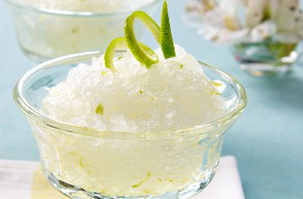 Lime granita Lime granita