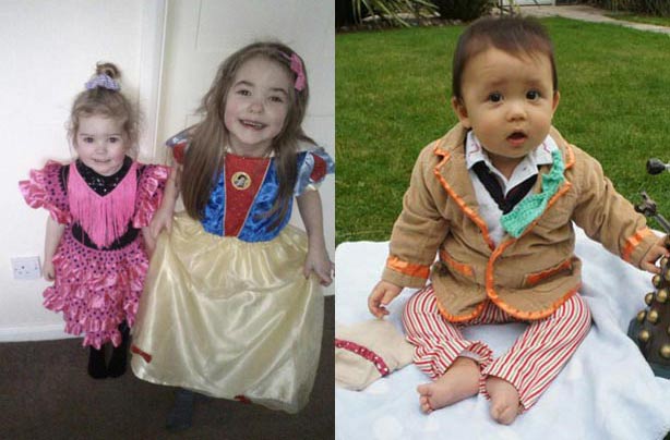 Your kids dressing up