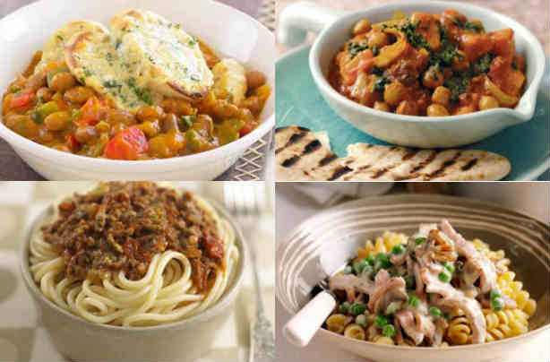 7 dinners Monday 20th May 2013