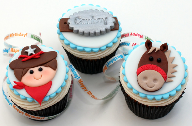 Cowboy cupcakes Cowboy cupcakes