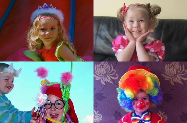 Your kids dressing up