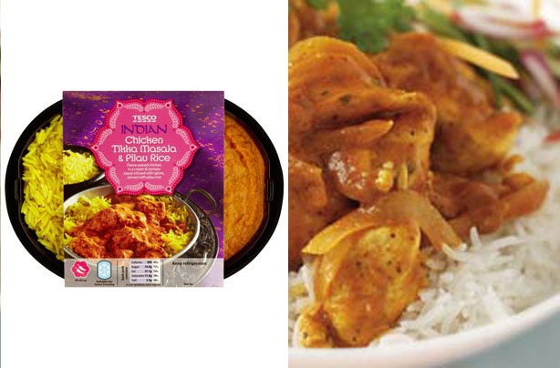 Ready meal swaps chicken curry
