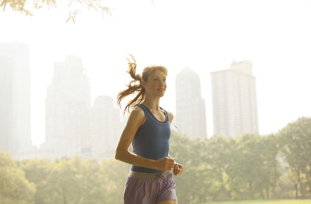 Woman jogging Woman jogging