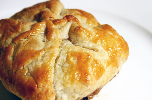 Portobello mushroom and goats cheese parcels