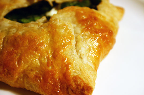 Spinach and feta parcels