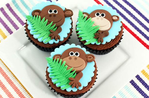 Animal cupcakes Animal cupcakes