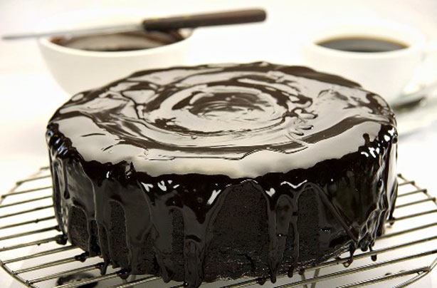 Chocolate and double cream cake