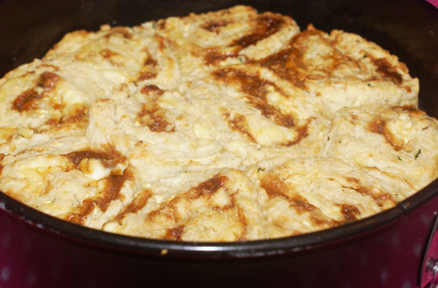 Marmite and cheese tear and share soda bread