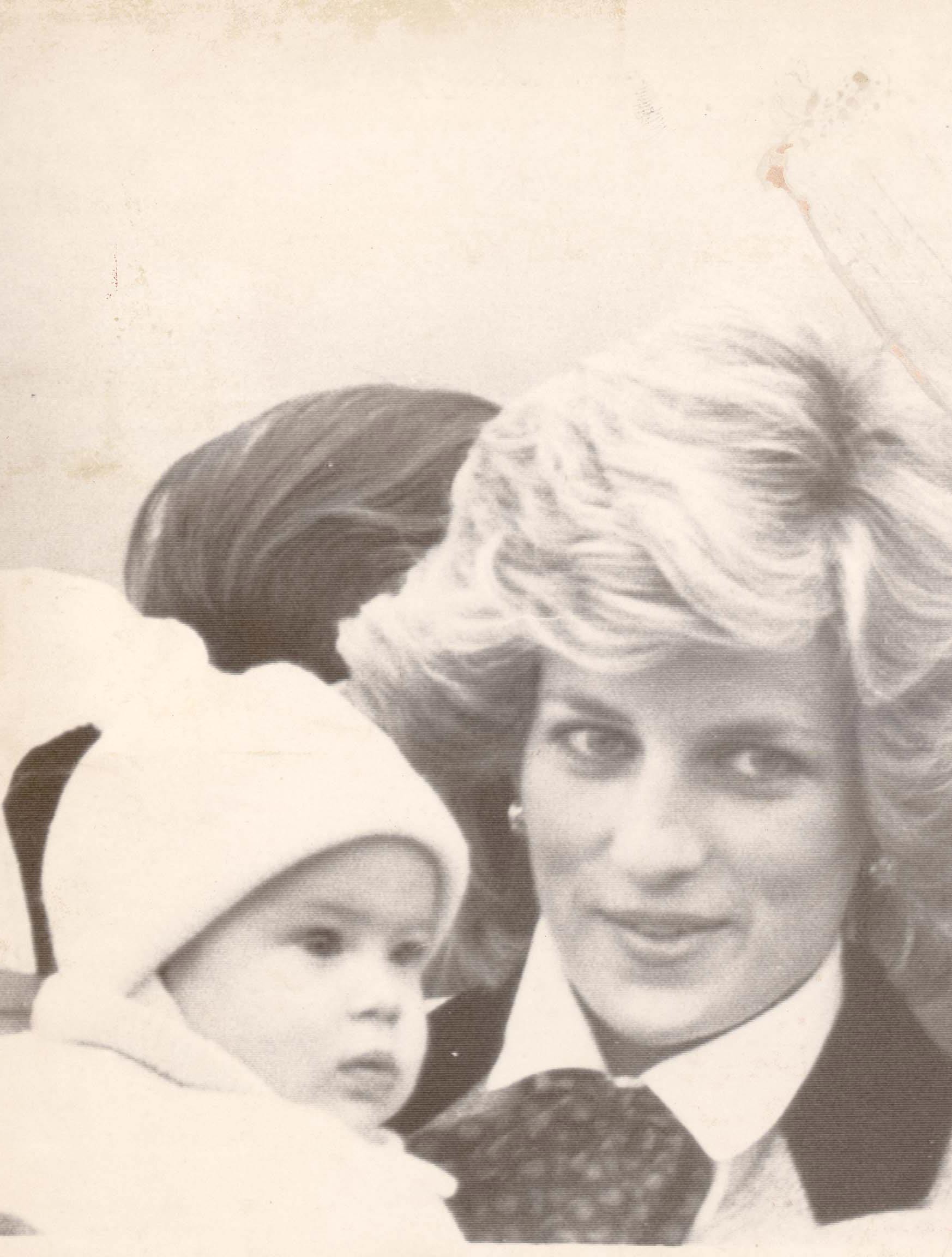 Prince Harry as a baby with Princess Diana Prince Harry as a baby with Princess Diana