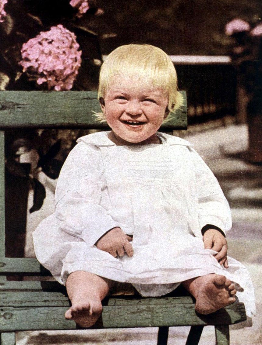 Prince Phillip as a baby Prince Phillip as a baby