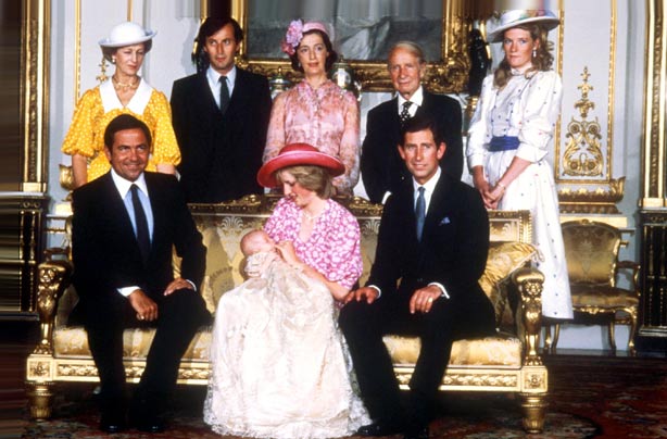 Prince William's Christening Prince William's Christening