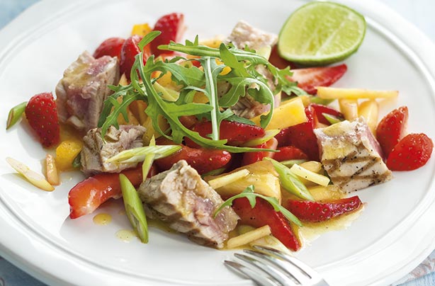 Tuna and strawberry salad Tuna and strawberry salad