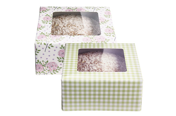 Pretty cake packaging: cake boxes, gift wrap ideas and more!