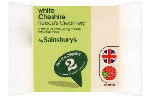 Sainsbury's white Cheshire Sainsbury's white Cheshire