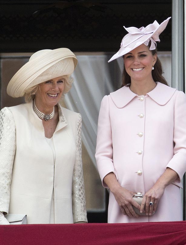 Camilla Parker Bowles and Kate Middleton Camilla Parker Bowles and Kate Middleton