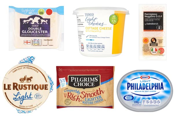 Best and worst cheeses for your diet