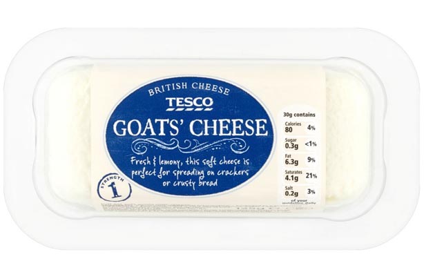 Tesco British Goats cheese Tesco British Goats cheese