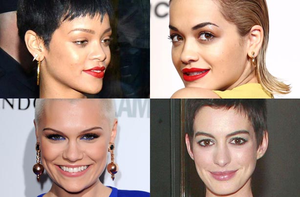Celebrity short hairstyles