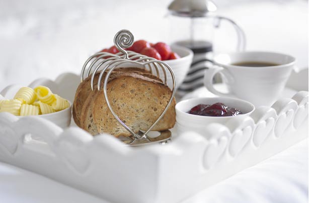 Breakfast in bed Breakfast in bed