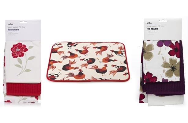 Kitchen budget tea towels Kitchen budget tea towels