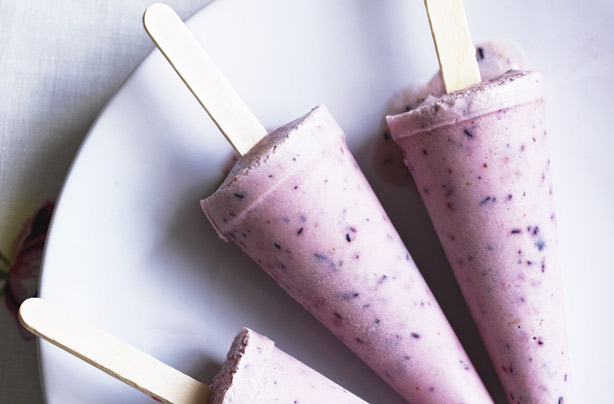 Cherry ice lollies Cherry ice lollies