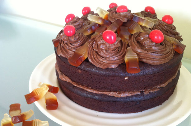 Chocolate cola cake