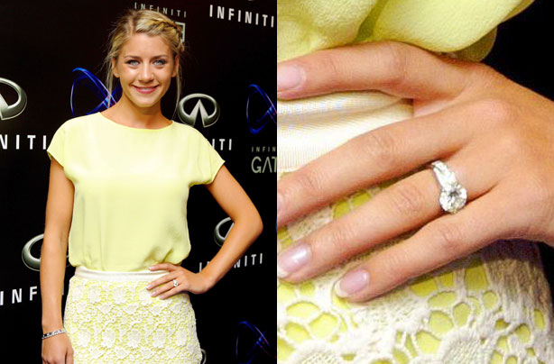 Melanie Slade engagement ring Melanie Slade engagement ring