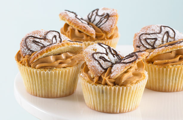 Annabel Karmel's banana butterfly cakes Annabel Karmel's banana butterfly cakes