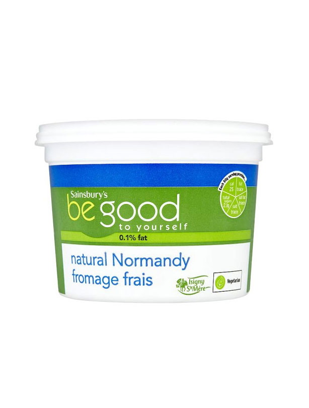 Sainsbury's Be Good to Yourself Natural Fromage Frais Sainsbury's Be Good to Yourself Natural Fromage Frais
