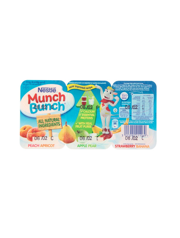 Nestle Munch Bunch Fromage Frais Variety Nestle Munch Bunch Fromage Frais Variety