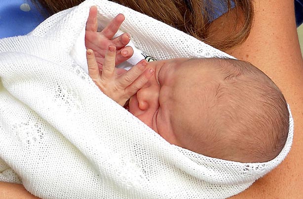 The Prince of Cambridge's first week in pictures