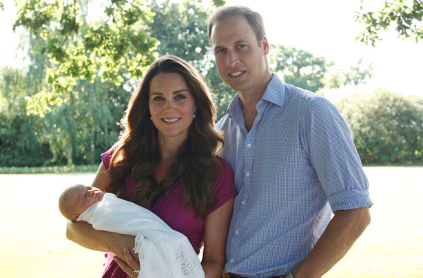 New official pics of Prince George!