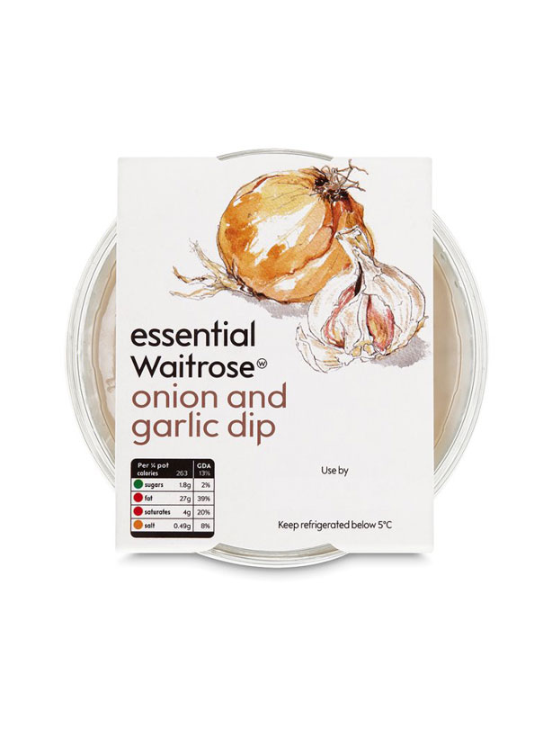 Waitrose Essential Onion and Garlic Dip Waitrose Essential Onion and Garlic Dip