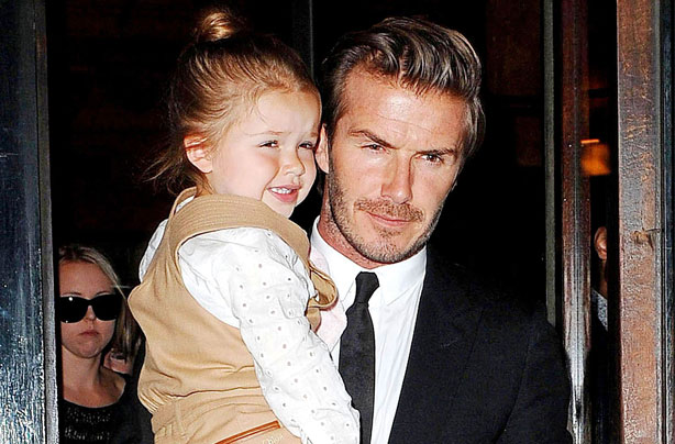 David and Harper Beckham David and Harper Beckham